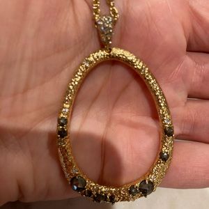 Authentic Alexis Bittar Gold Chain Necklace